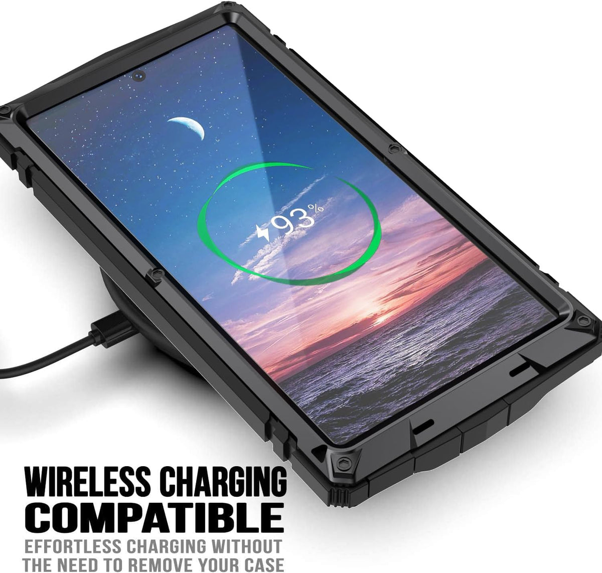 Military Grade Shockproof Metal Phone  Case for Samsung Galaxy S25  Glass Screen Protector