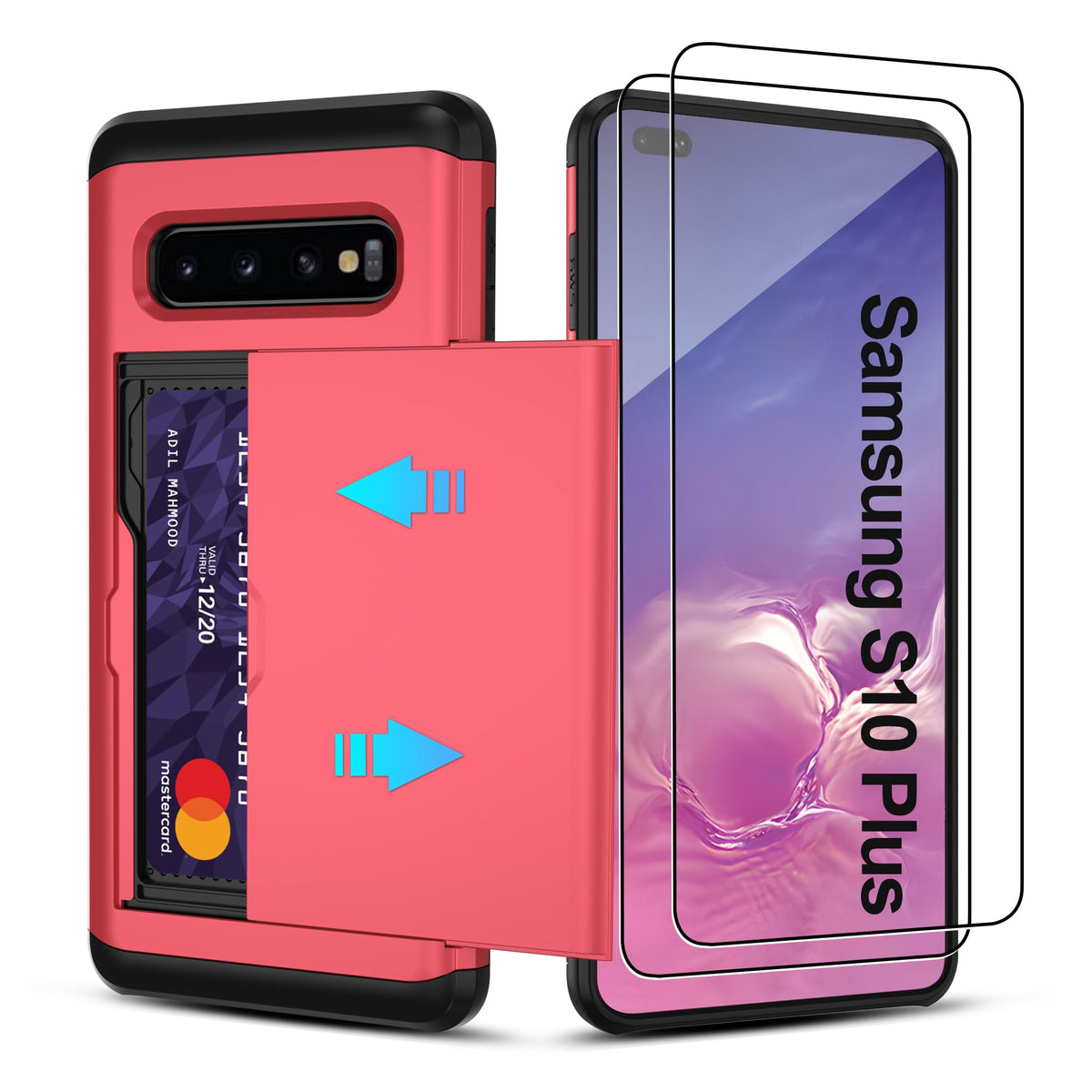 PC+silicone phone case with SIM card slot for Samsung Galaxy A56 5G