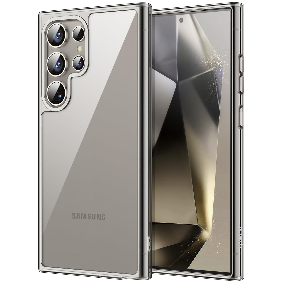 Anti-yellowing transparent TPU phone case for Samsung Galaxy S26 Plus