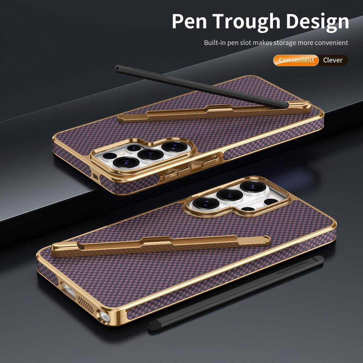 TPU (including stylus) phone case for Samsung Galaxy S23