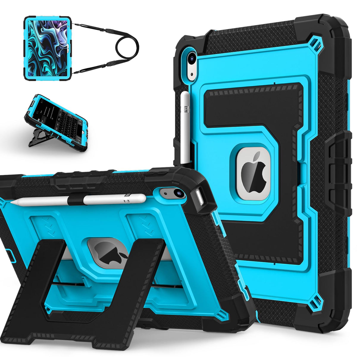 Shockproof Stand Tablet Case for iPad (A16) 11/10.9-inch
