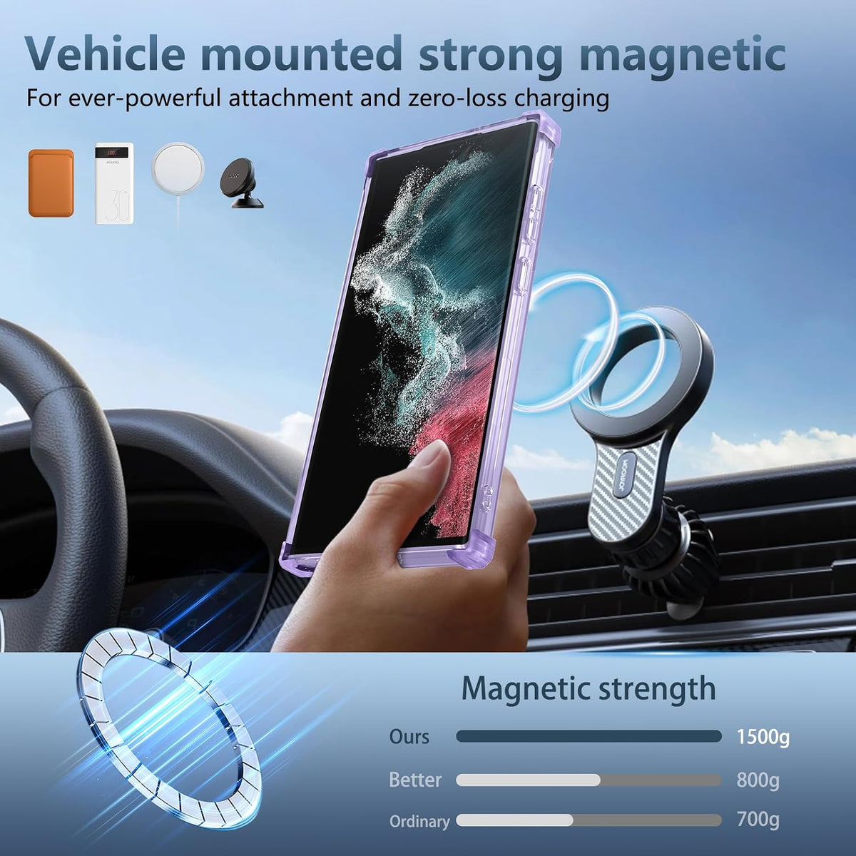 Silicone Kickstand phone case for Samsung Galaxy S22 Ultra 5G with sc