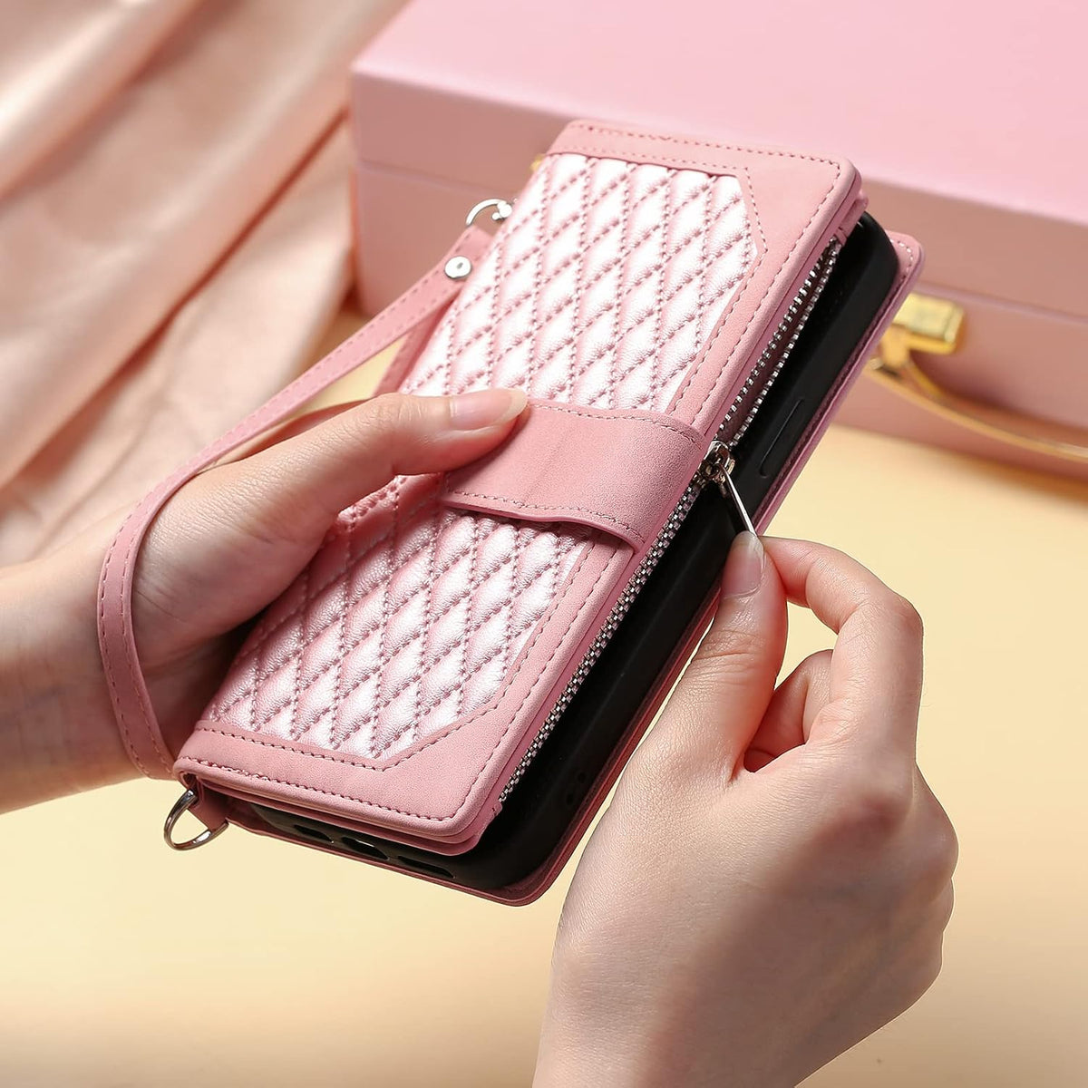 Leather phone case for Samsung Galaxy A15 4G/5G