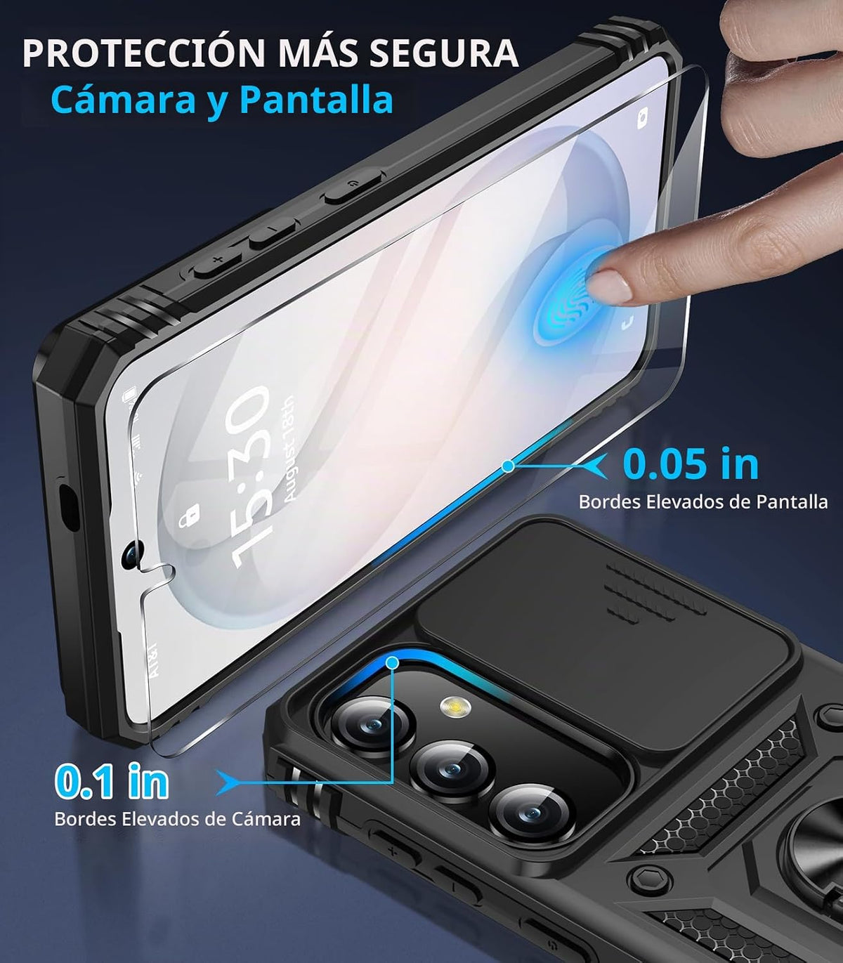 360¡ã Rotating Stand Shockproof phone case for Samsung Galaxy S26 With