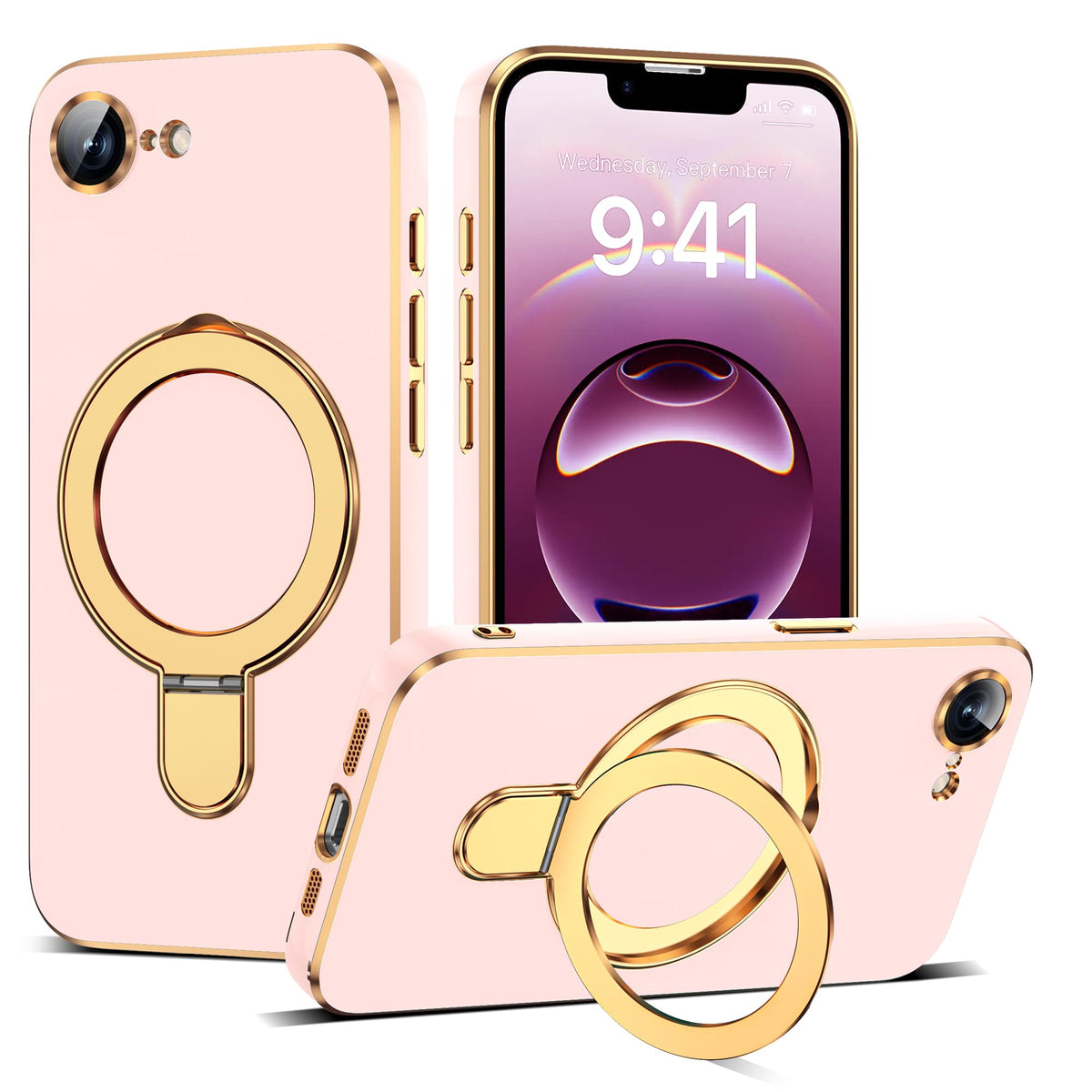 Magnetic [MagnSafe Compatible] Soft Electroplated Phone Case for iPhone 16 Pro