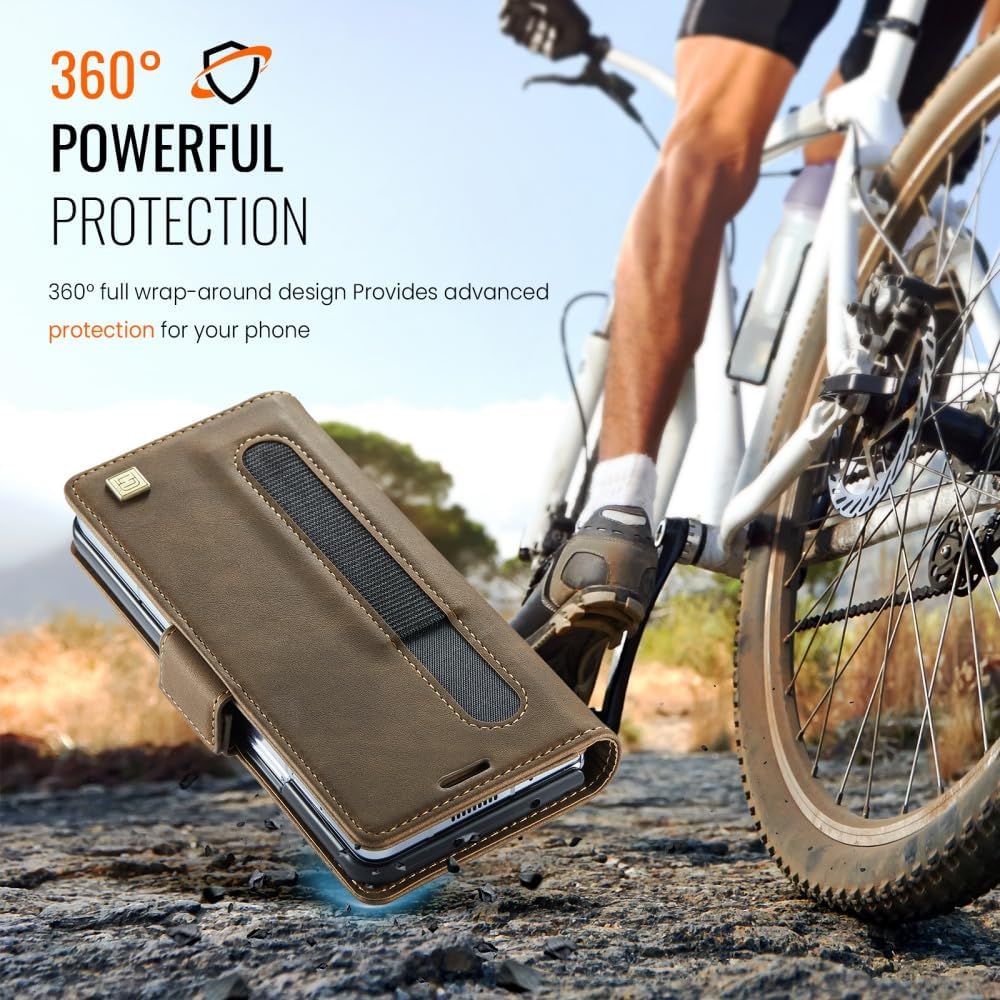 PU Leather Wallet phone case for Samsung Galaxy Z Fold 6  Stand