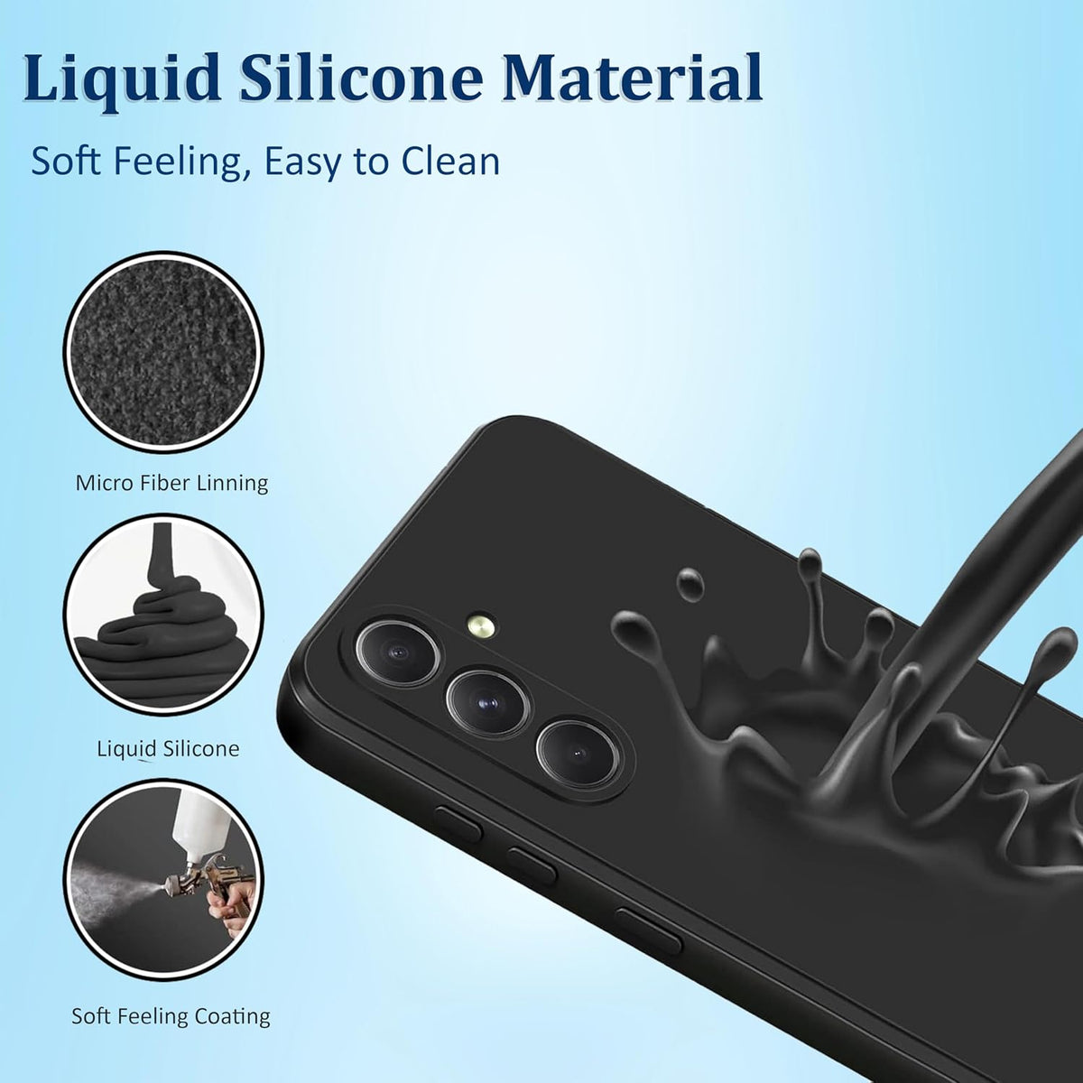 Minimalist phone case for Samsung Galaxy A34 5G