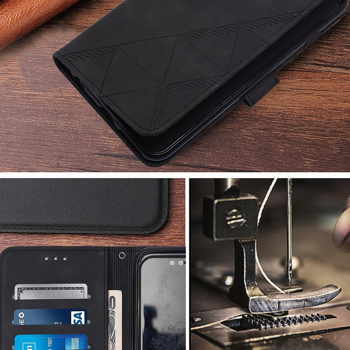 Faux PU leather business flip phone case for Xiaomi Redmi A5 4G