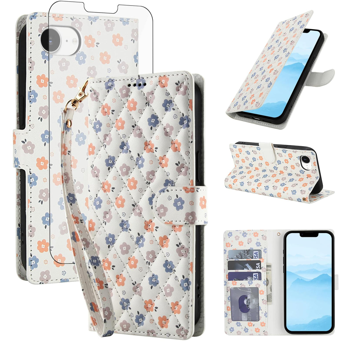 Shock-proof phone case with screen protector for iPhone 17 Pro Max