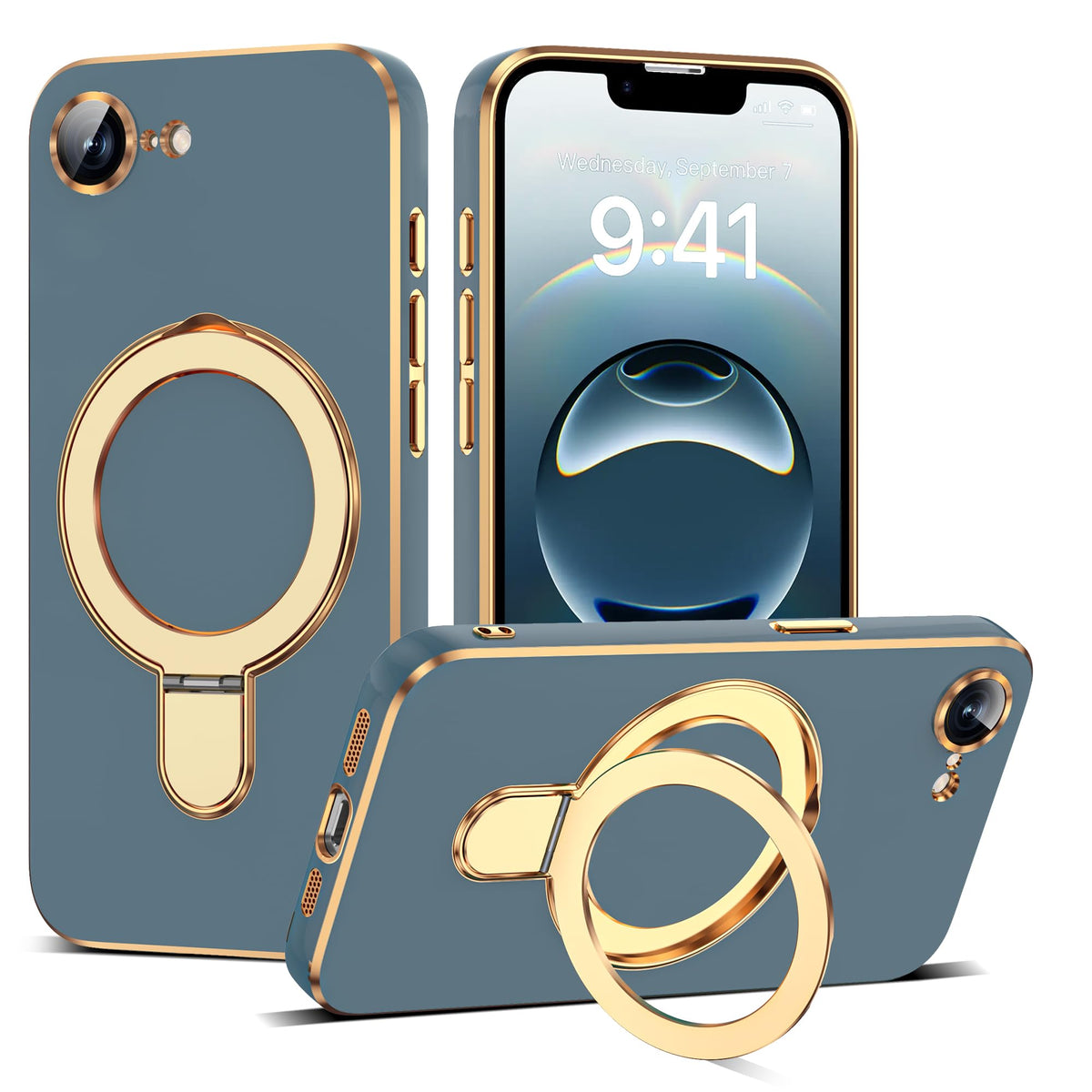 Magnetic [MagnSafe Compatible] Soft Electroplated Phone Case for iPhone 16 Pro