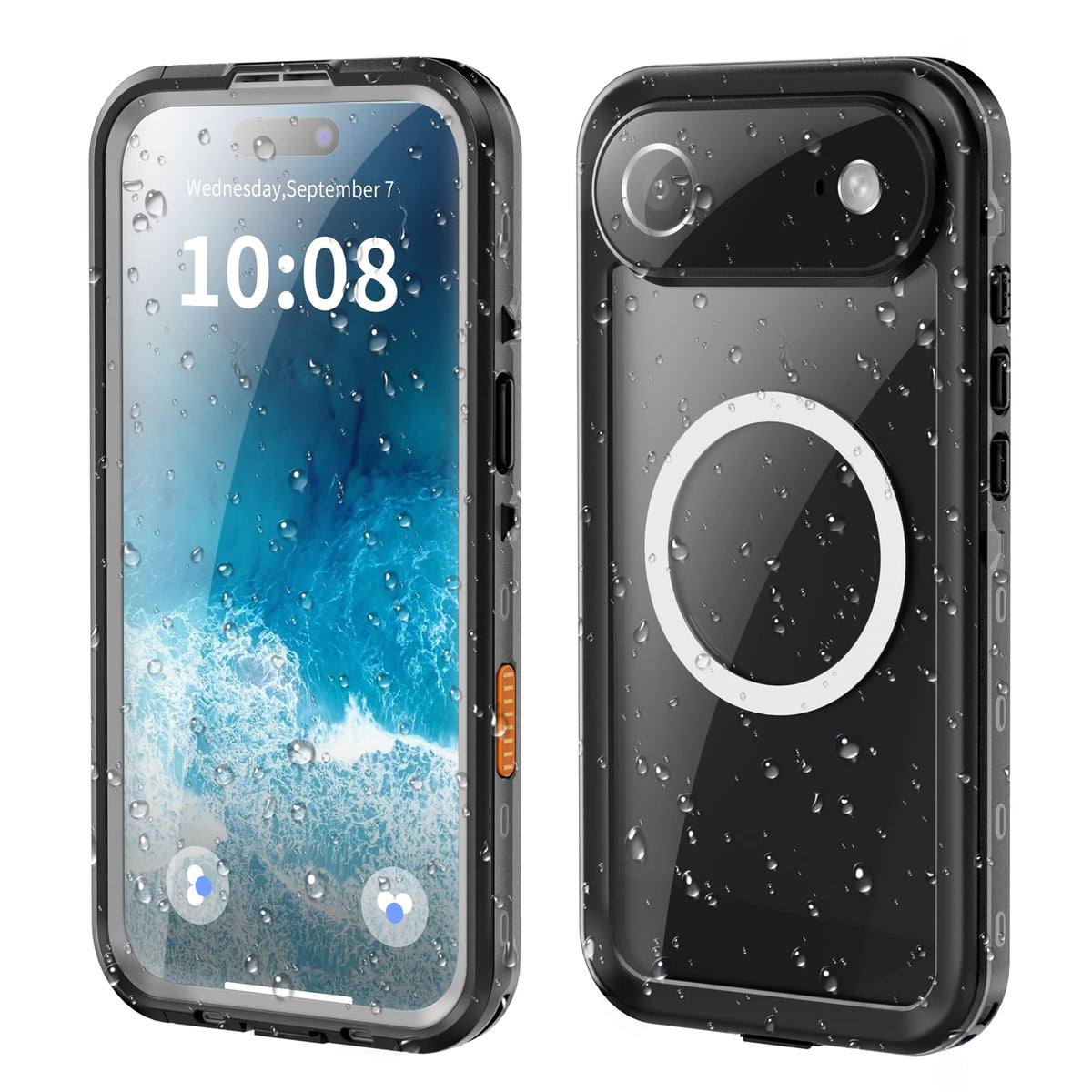 Waterproof phone case for iPhone 17 Pro Max/17 Pro/17 Air/17, compatible with MagSafe