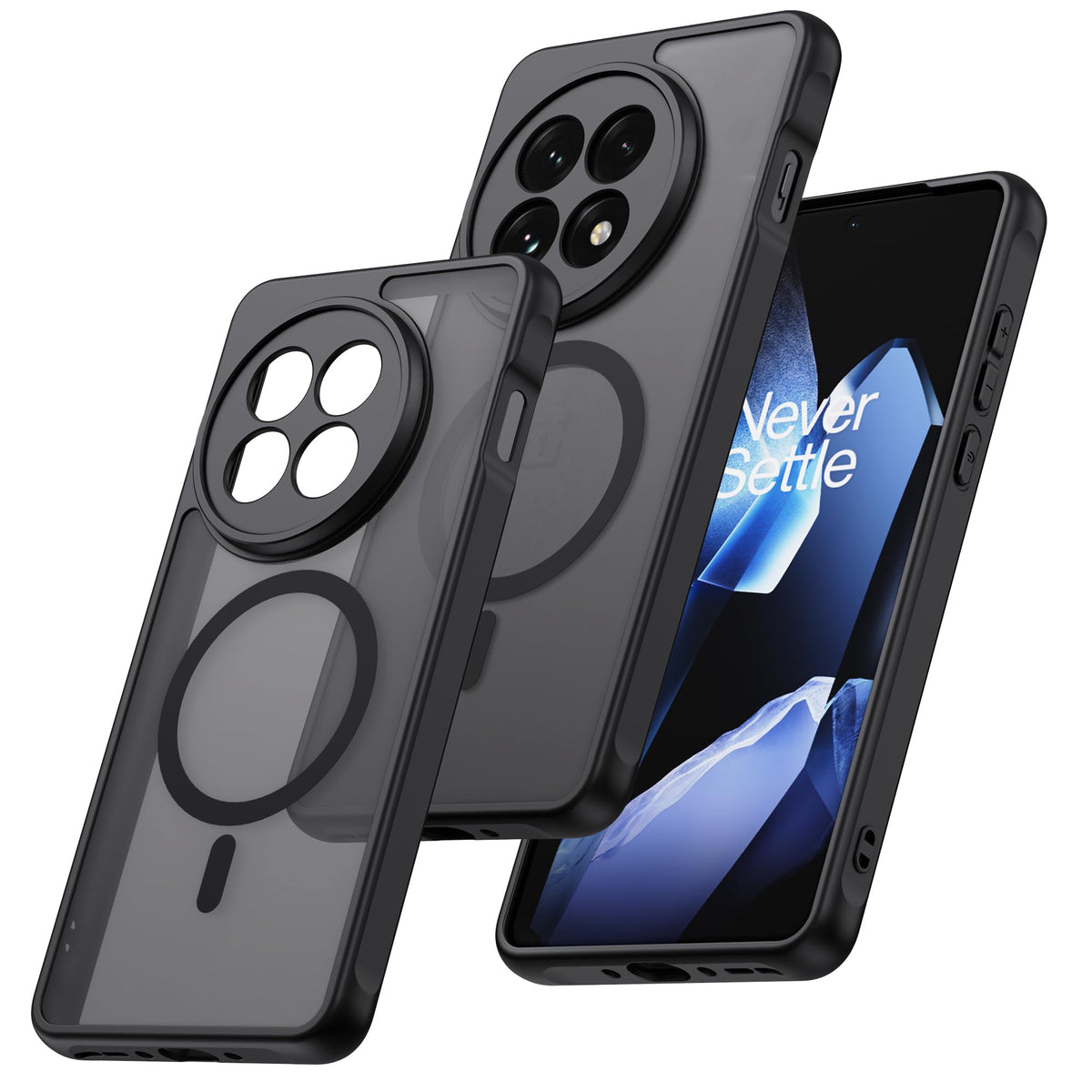 Magnetic military-grade shockproof phone case for OnePlus 15R [MagnSafe compatible]