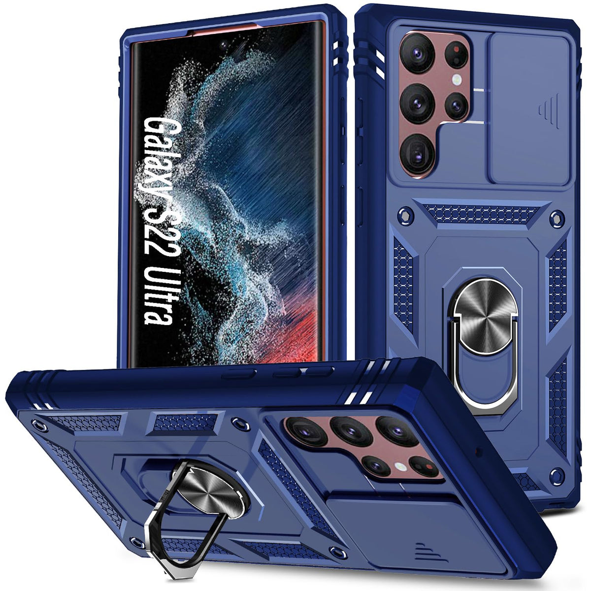 PC+TPU Shockproof  phone case  function for Samsung Galaxy S23 Ultra