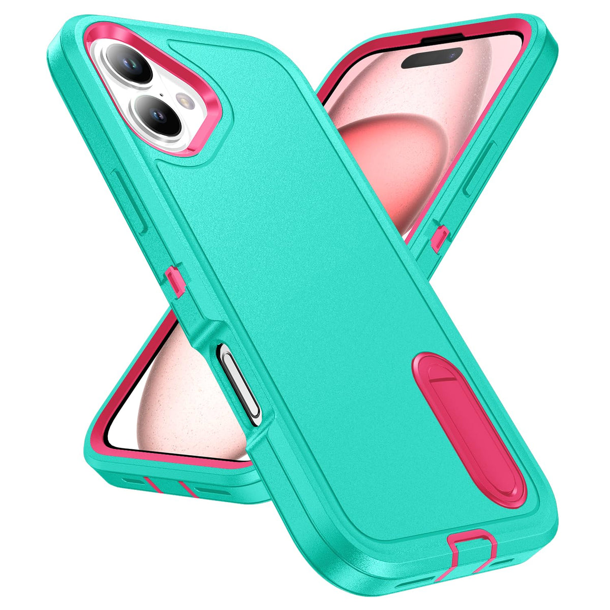 Shockproof Kickstand phone case for iPhone 17 Pro Max
