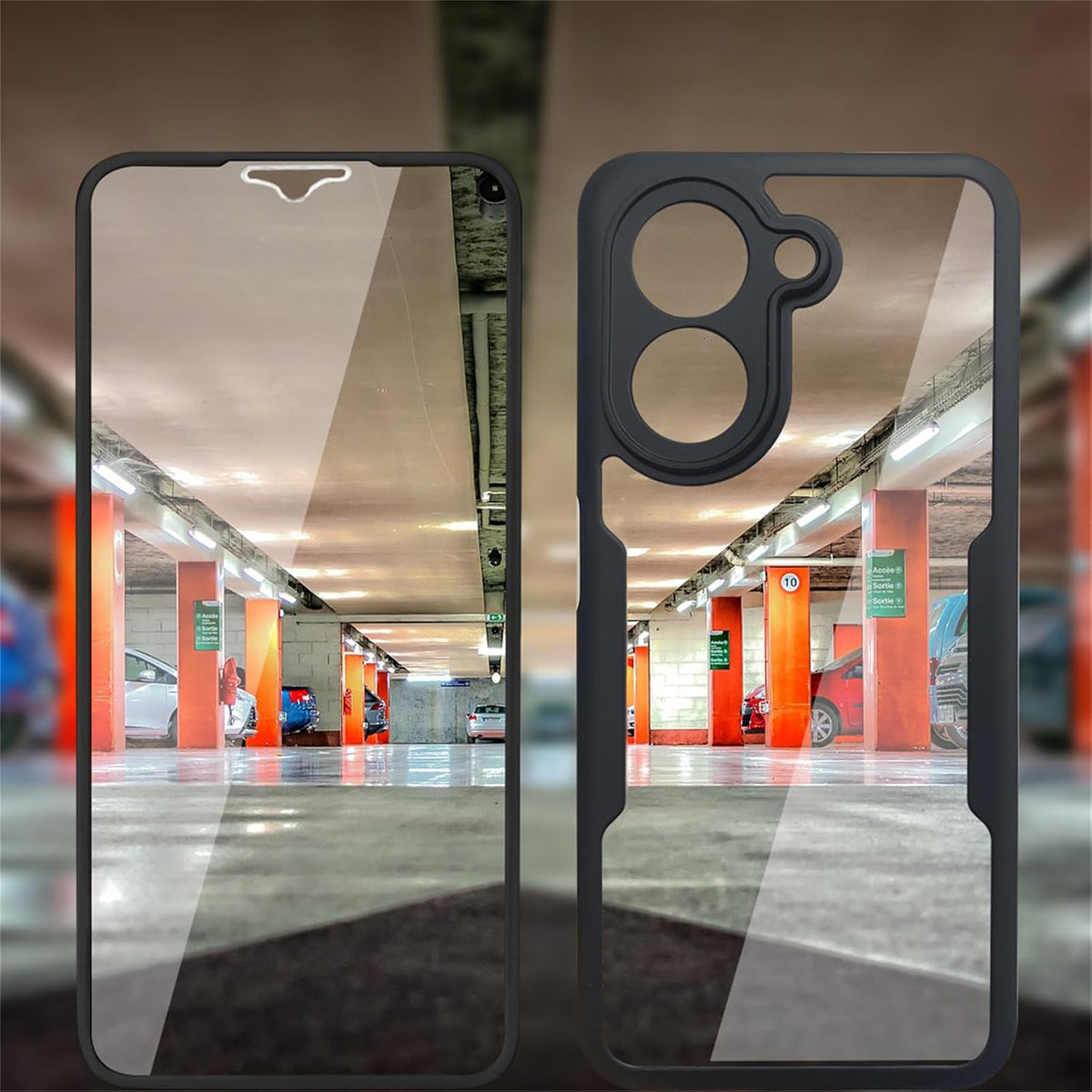 Transparent full-coverage shockproof phone case for Xiaomi Redmi A5 4G