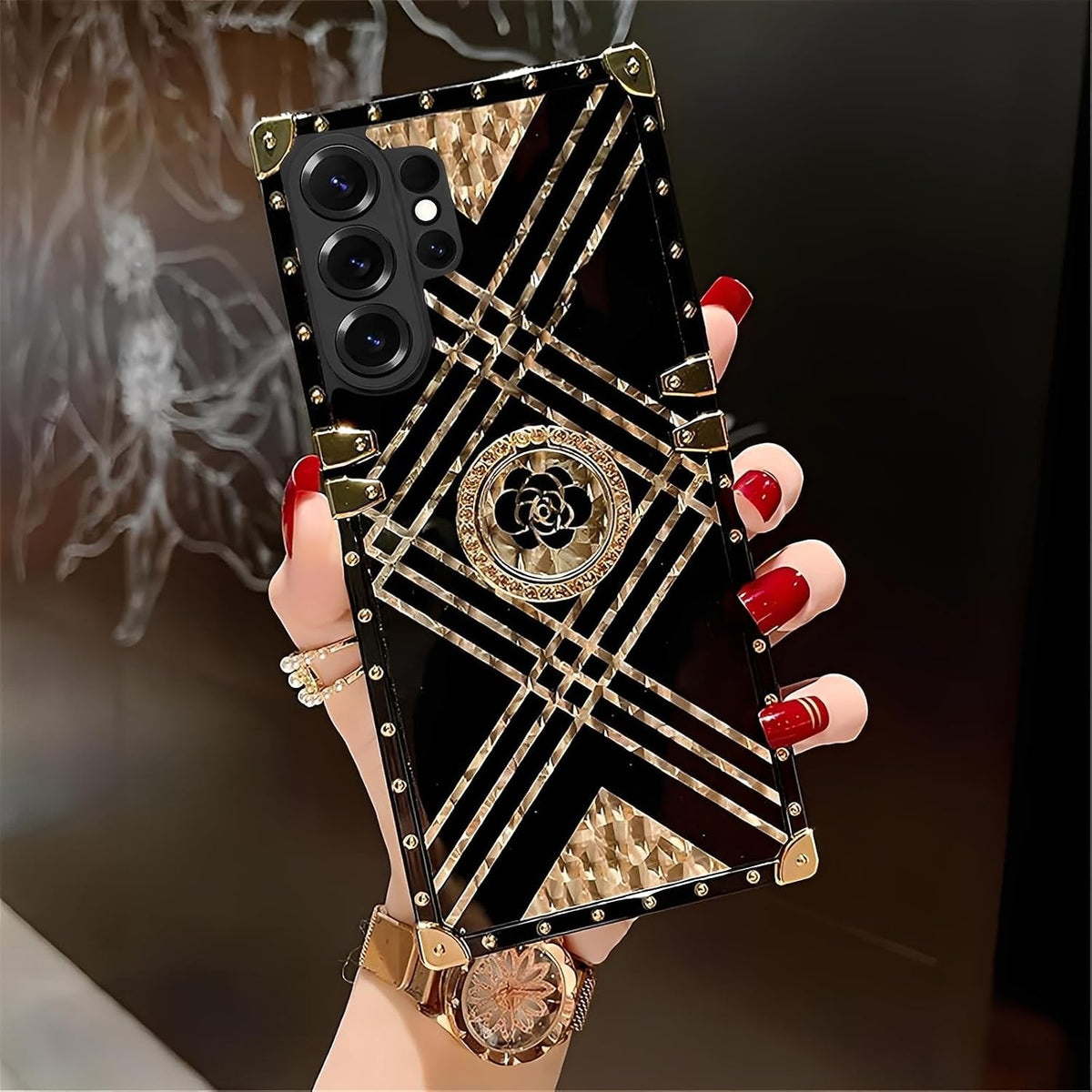 TPU shockproof phone case with stand for Samsung Galaxy S26 Ultra
