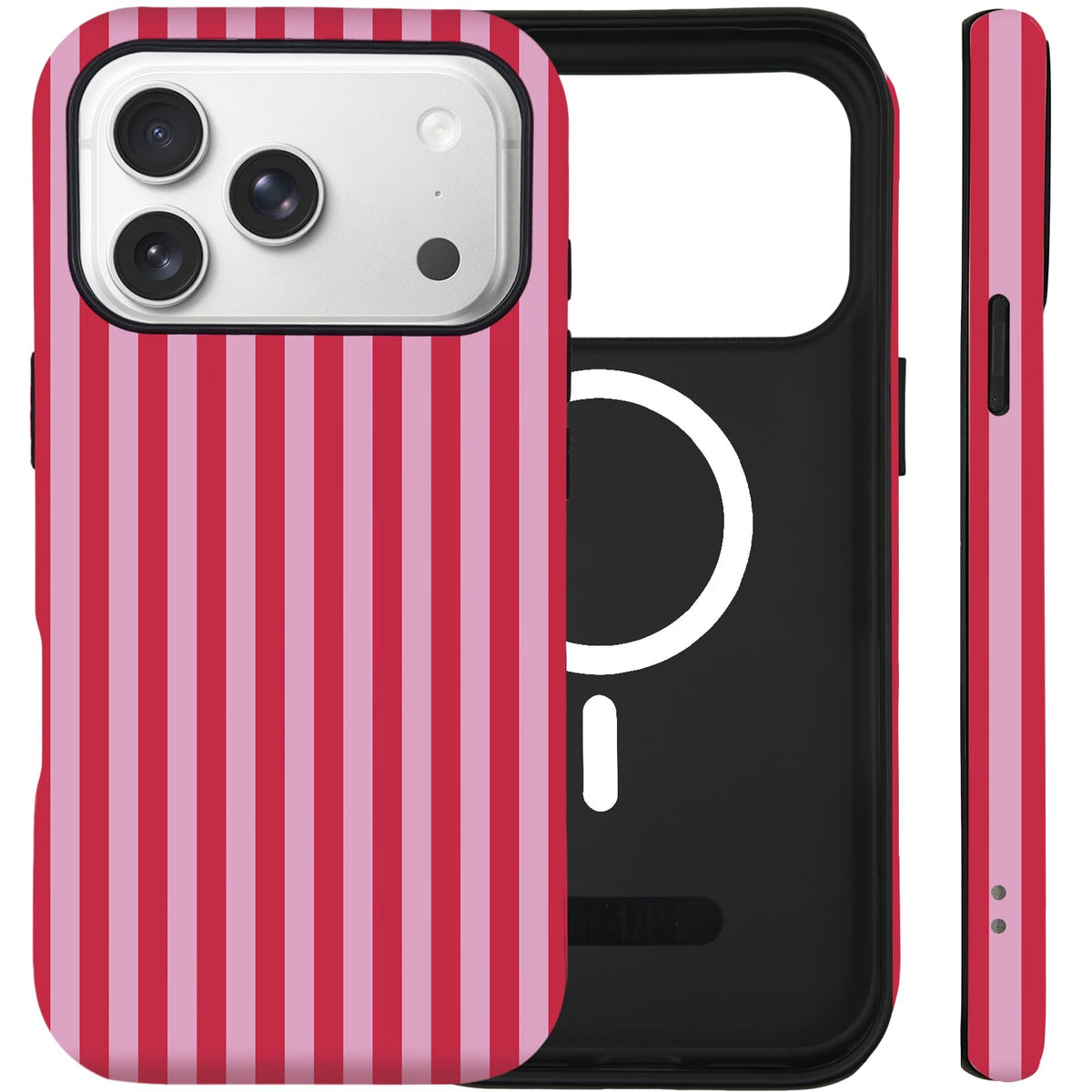 MagSafe (hard PC + silicone) compatible phone case for iPhone 17