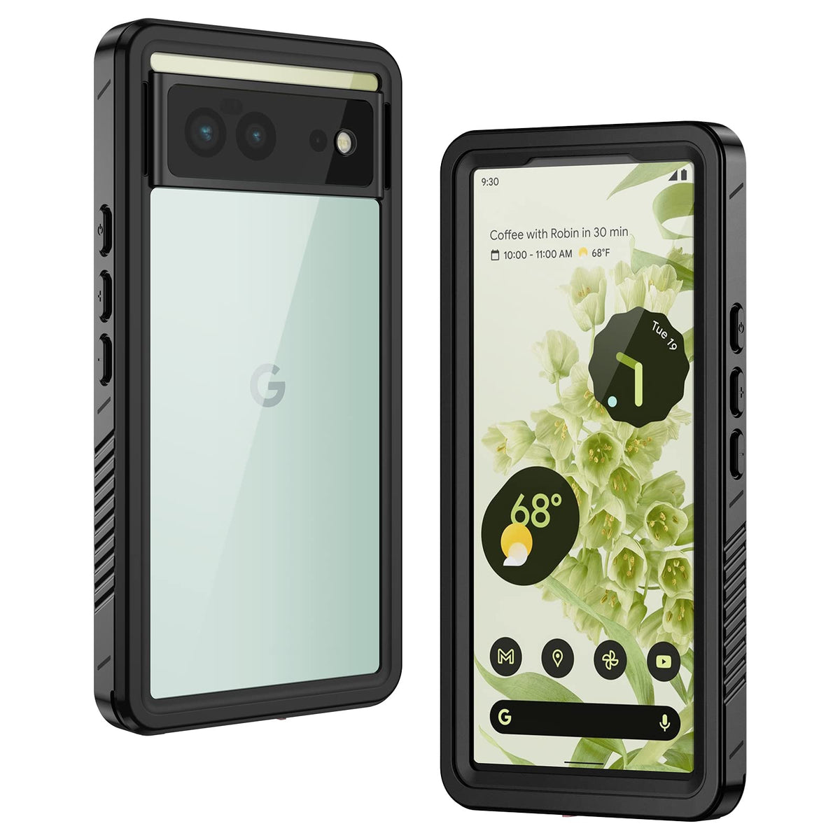 Waterproof and dustproof phone case for Google Pixel 6a