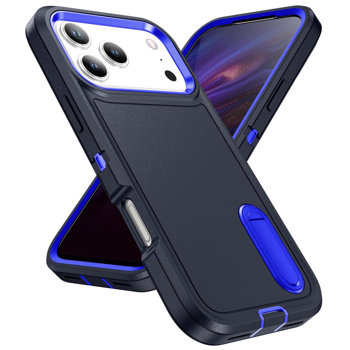 Shockproof Kickstand phone case for iPhone 17 Pro Max