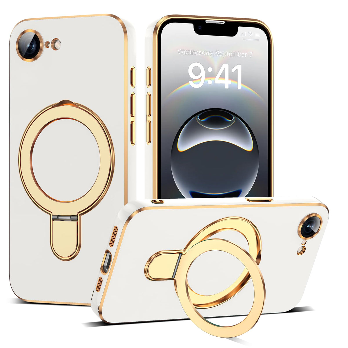 Magnetic [MagnSafe Compatible] Soft Electroplated Phone Case for iPhone 16 Pro