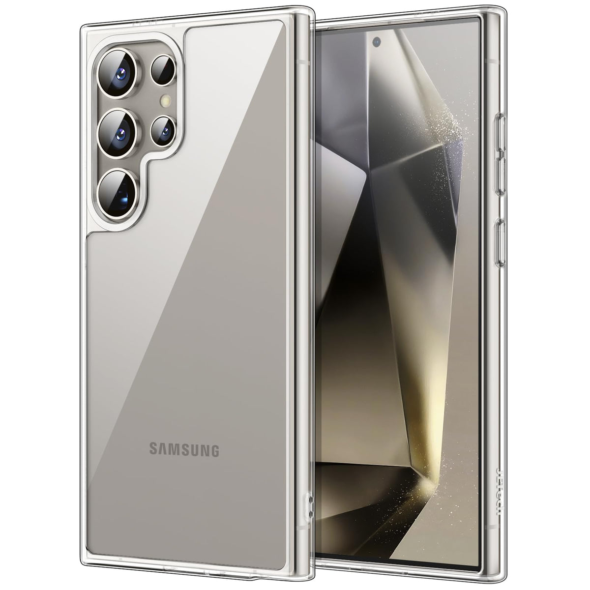 Anti-yellowing transparent TPU phone case for Samsung Galaxy S26 Plus
