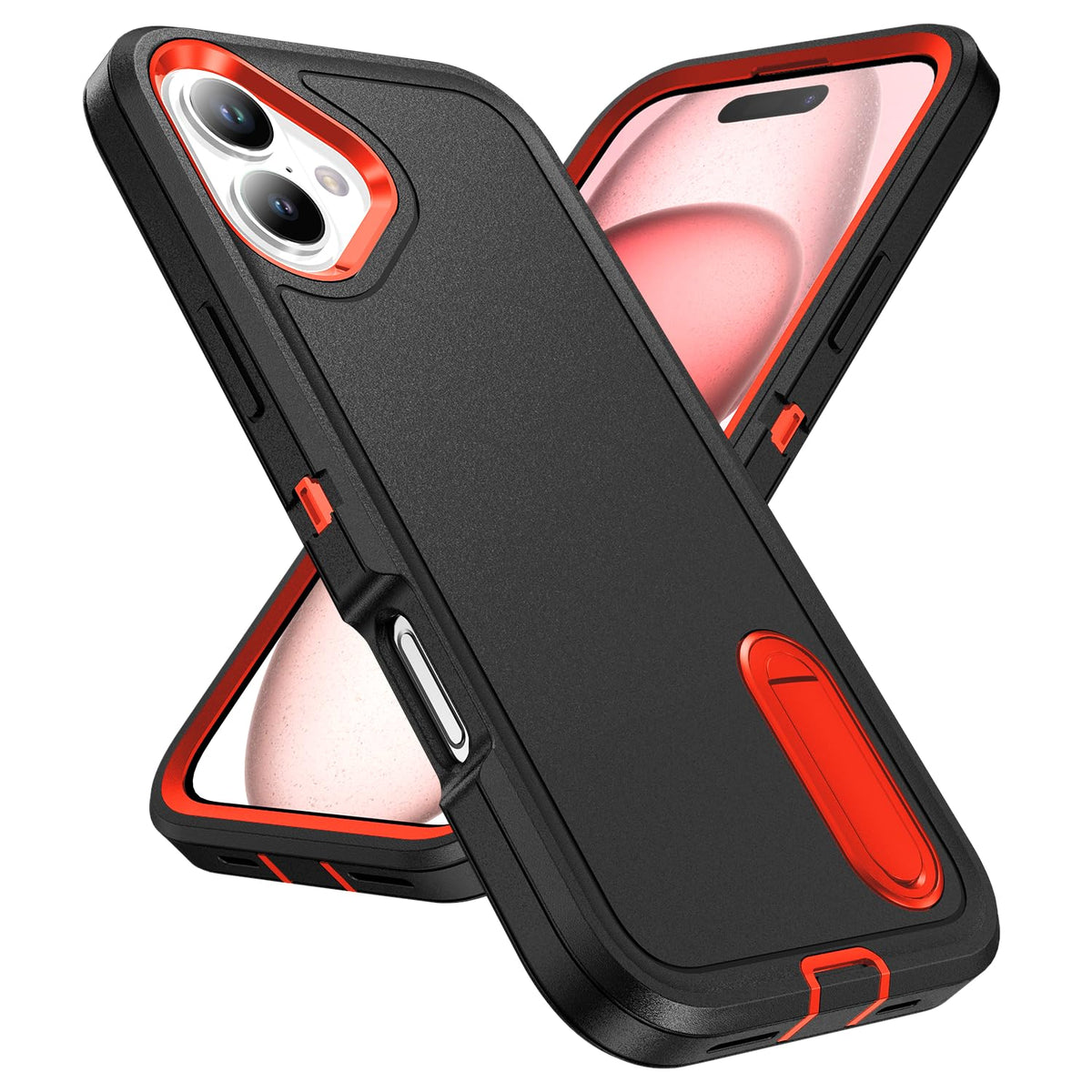 Shockproof Kickstand phone case for iPhone 17 Pro Max