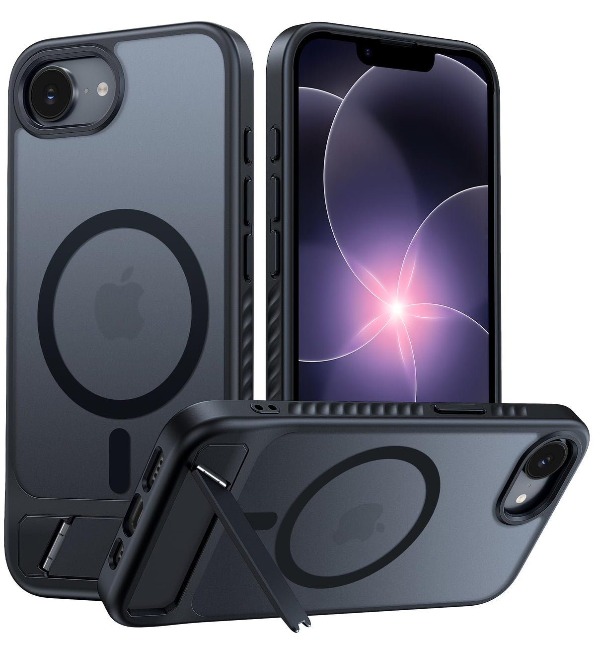 Magsafe ComPlusatible Magnetic Stand Plushone Case for Samsung Galaxy S25 Plus