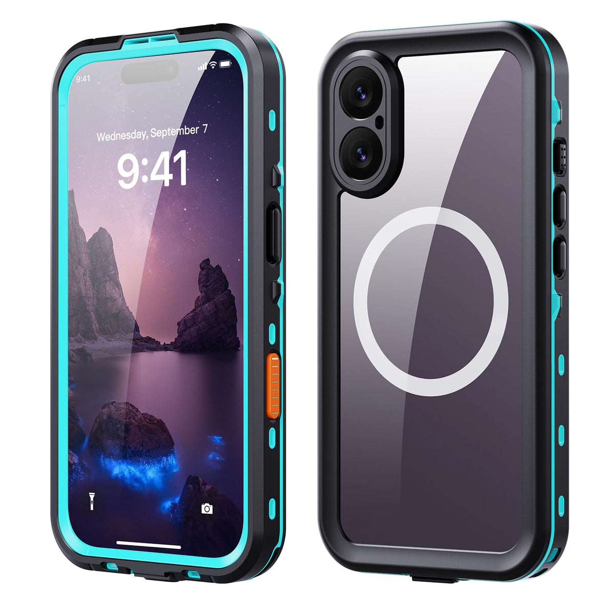 Waterproof phone case for iPhone 17 Pro Max/17 Pro/17 Air/17, compatible with MagSafe