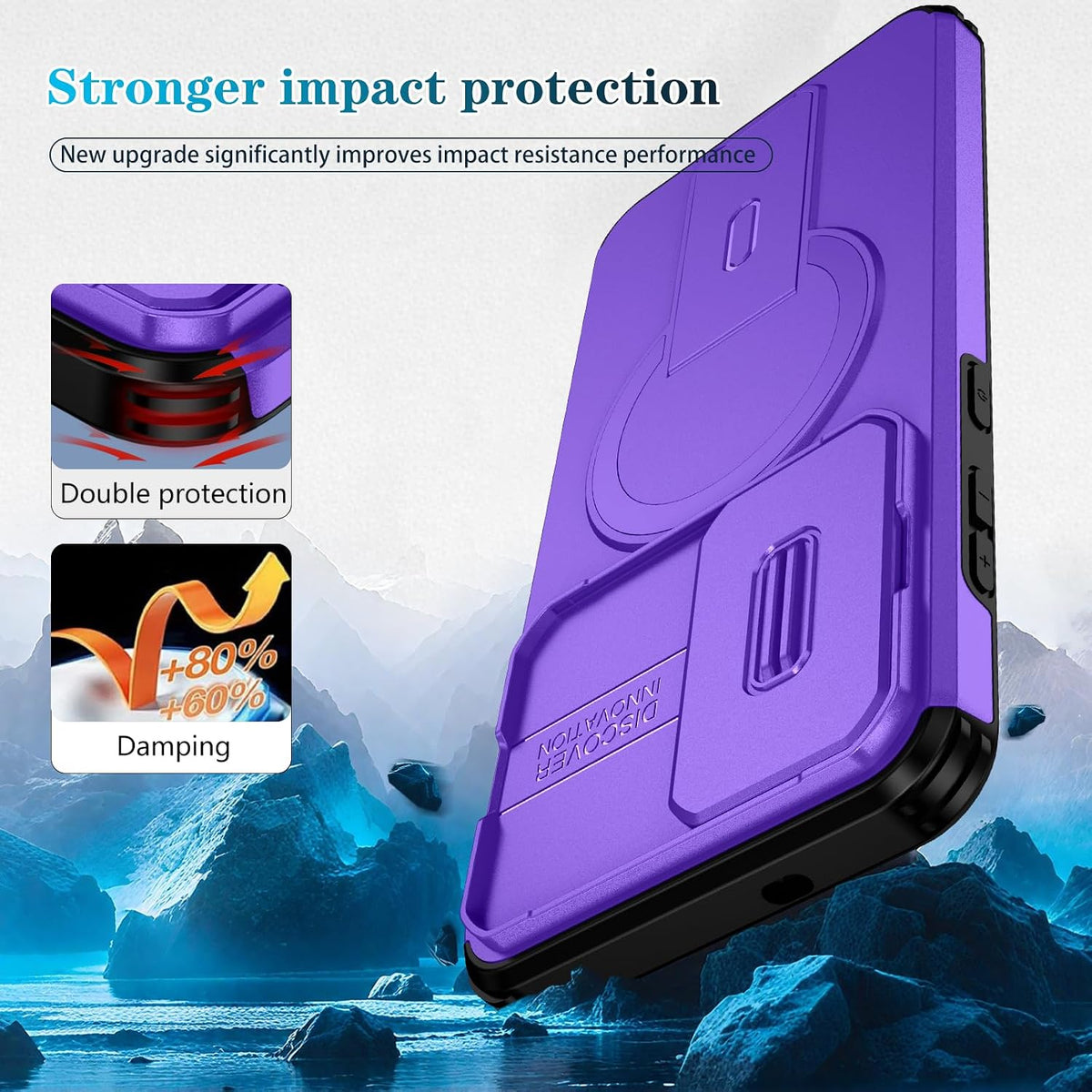 Phone cases for Samsung Galaxy S24 Plus/S25 Plus, MagSafe compatible