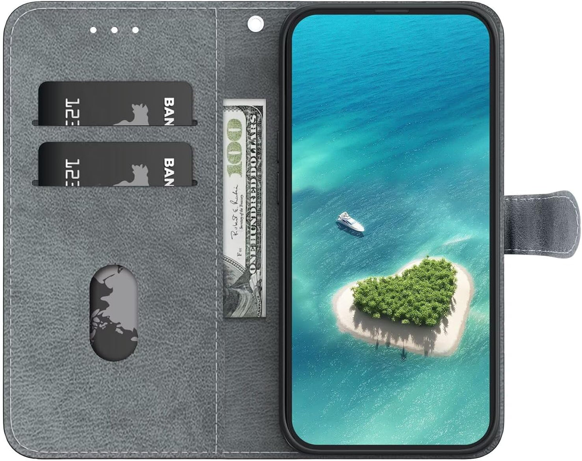Genuine Leather Flip Case for Samsung A17 4G/5G