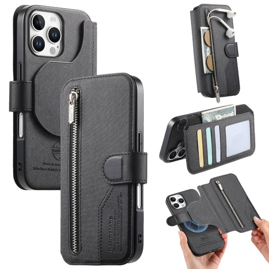 2-in-1 magnetic detachable  phone case for iPhone 13  RFID shielding