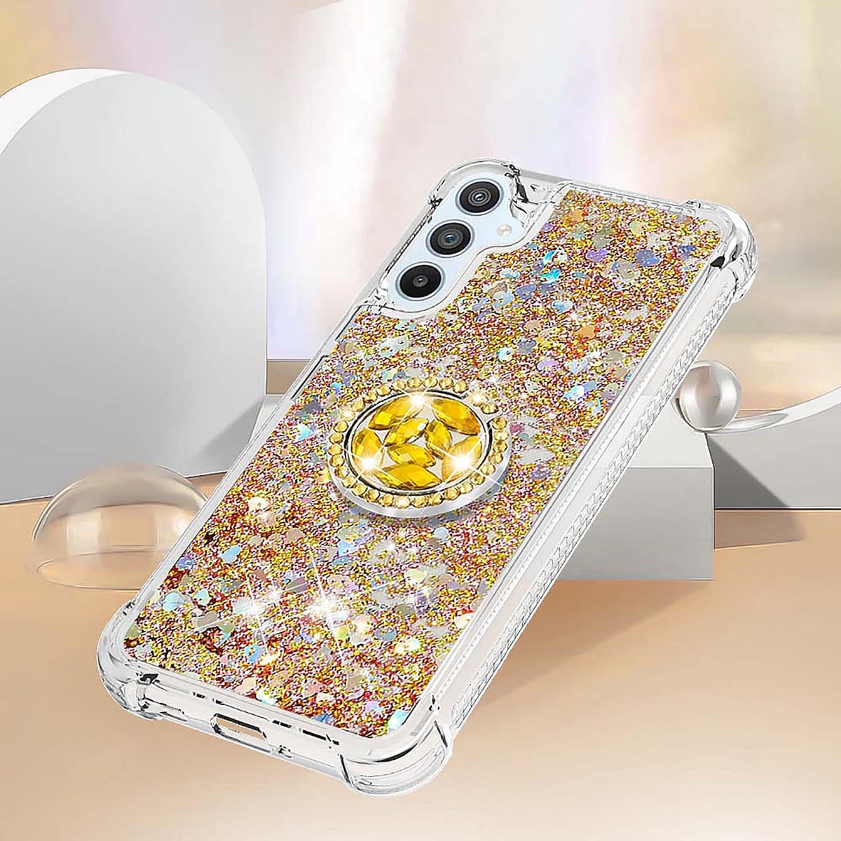 Shiny Anti-Yellowing TPU Phone Case for Samsung Galaxy A54 5G