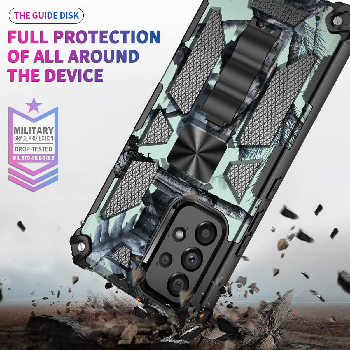 Military-grade shockproof  phone case for Samsung Galaxy A53 5G