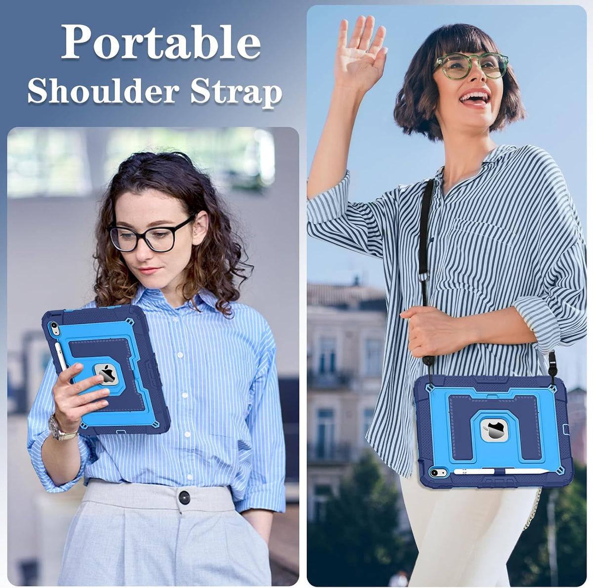 Shockproof Stand Tablet Case for iPad (A16) 11/10.9-inch