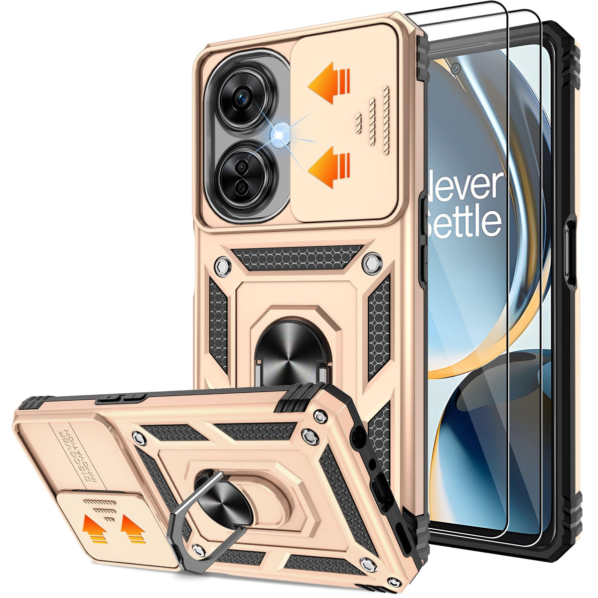 Military-grade shockproof phone case for OnePlus Nord N30 5G
