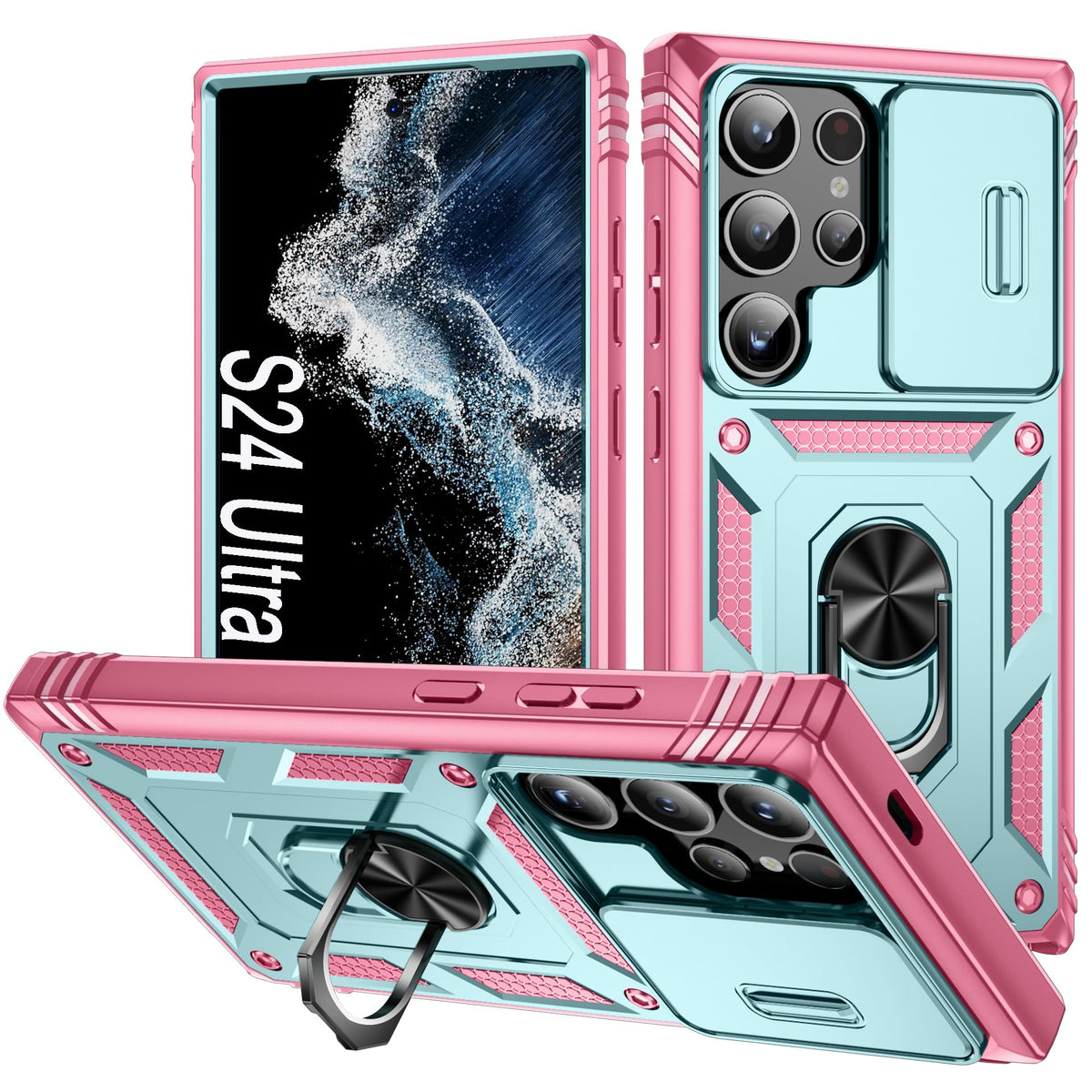 PC+TPU Shockproof  phone case  function for Samsung Galaxy S23 Ultra