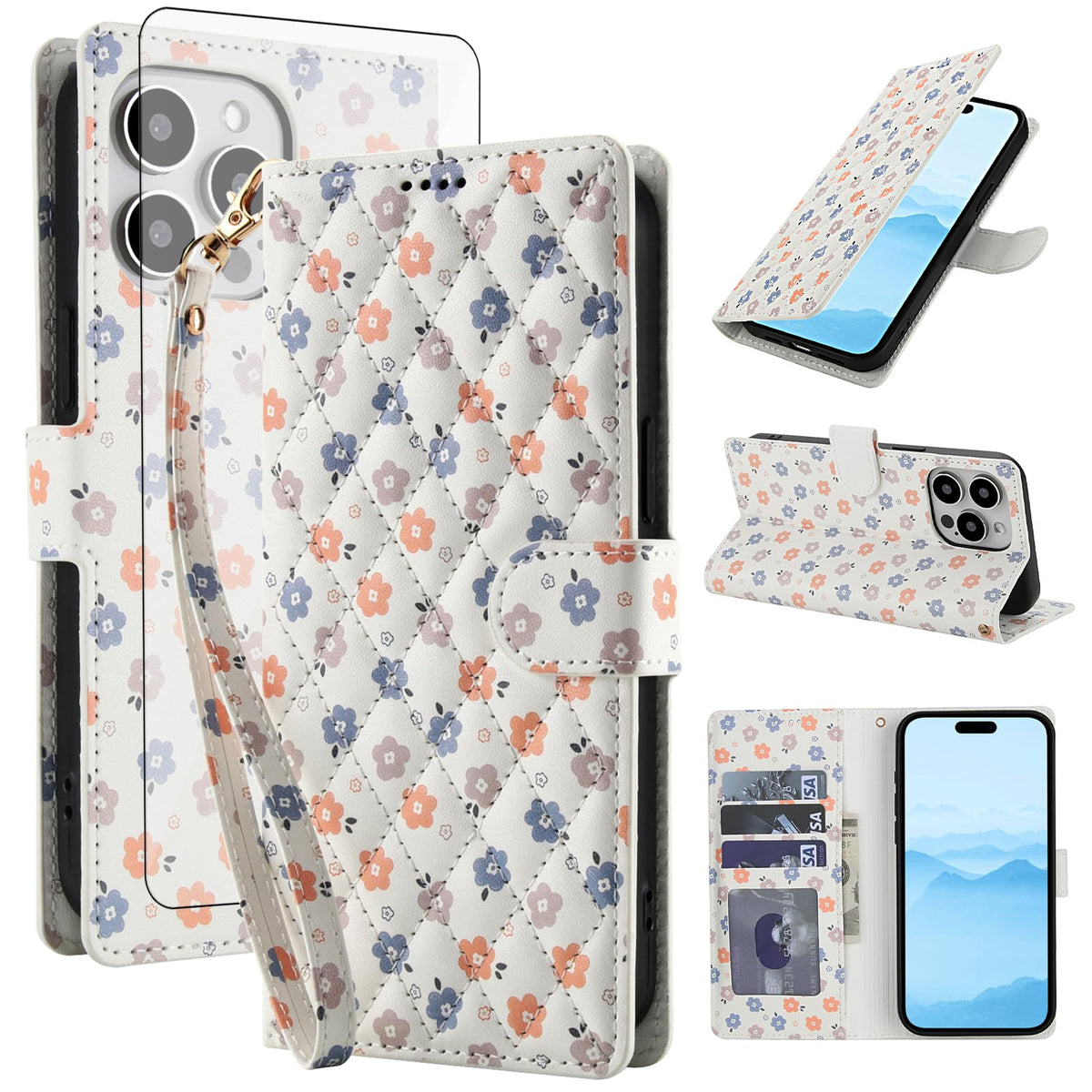 Shock-proof phone case with screen protector for iPhone 17 Pro Max