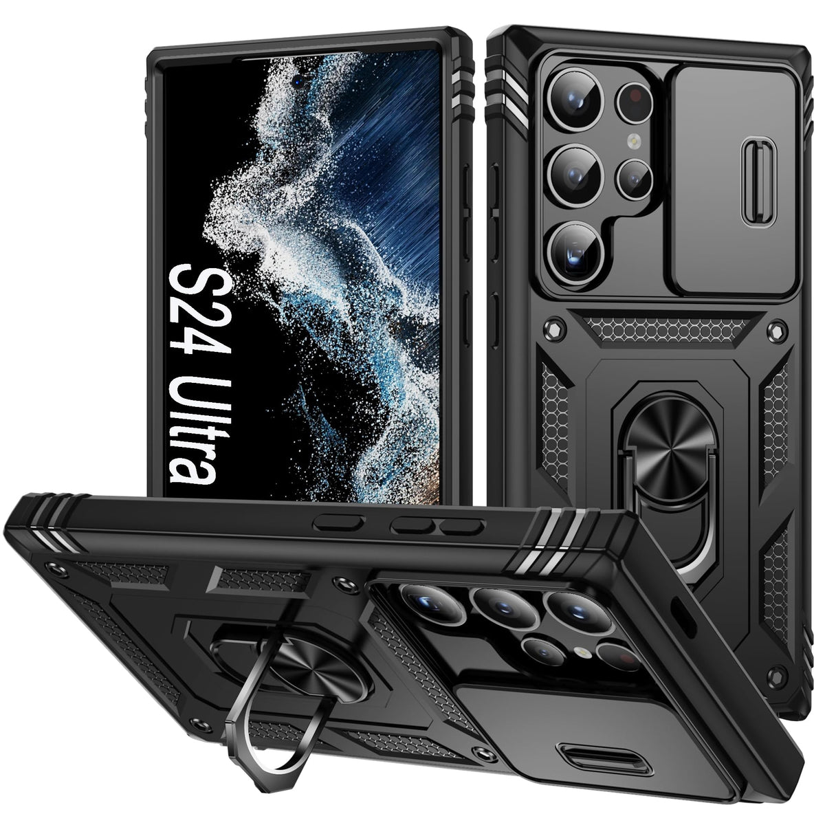 PC+TPU Shockproof  phone case  function for Samsung Galaxy S23 Ultra
