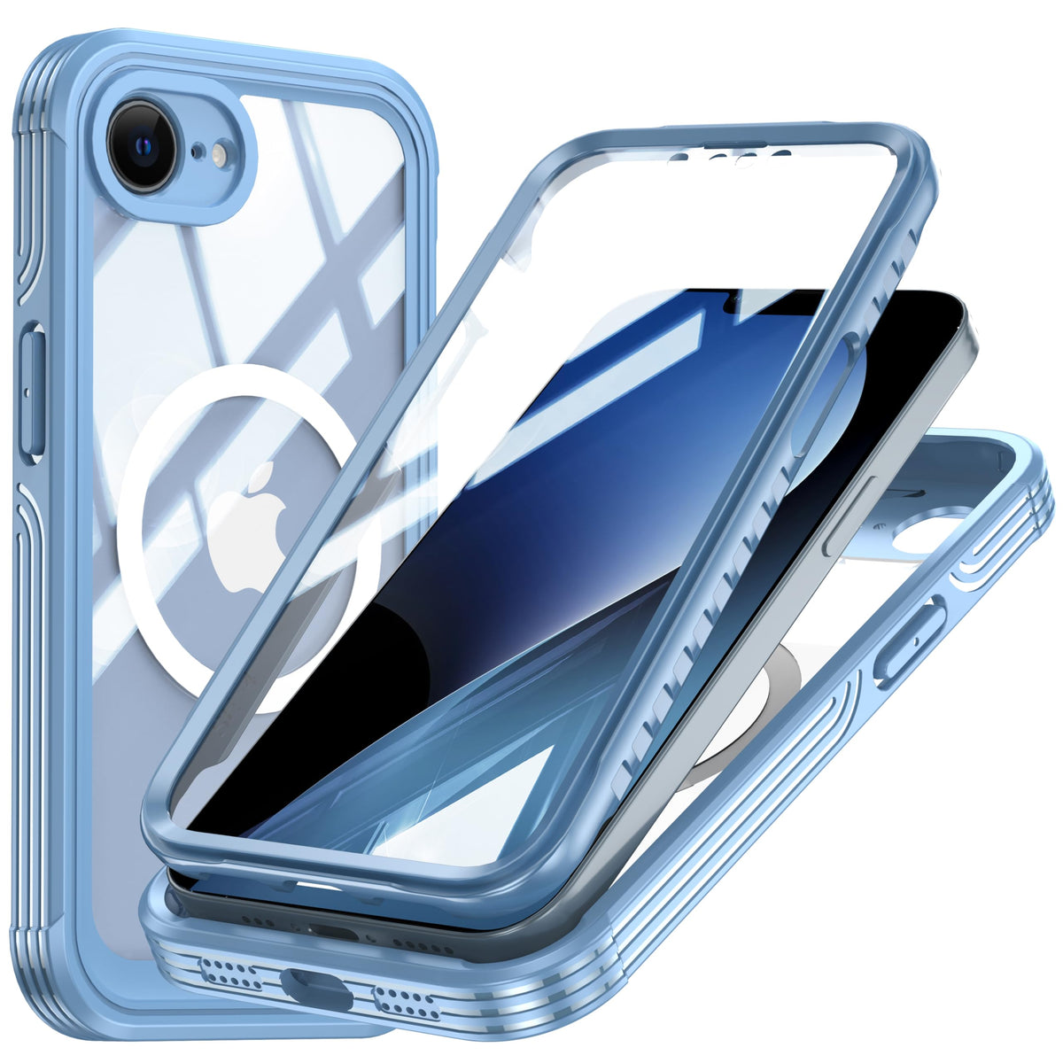 Shockproof Magnetic phone case for iPhone 17 Pro Max, military-grade 