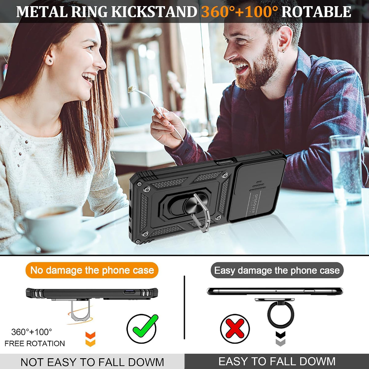 Military-grade shockproof phone case for OnePlus Nord N30 5G