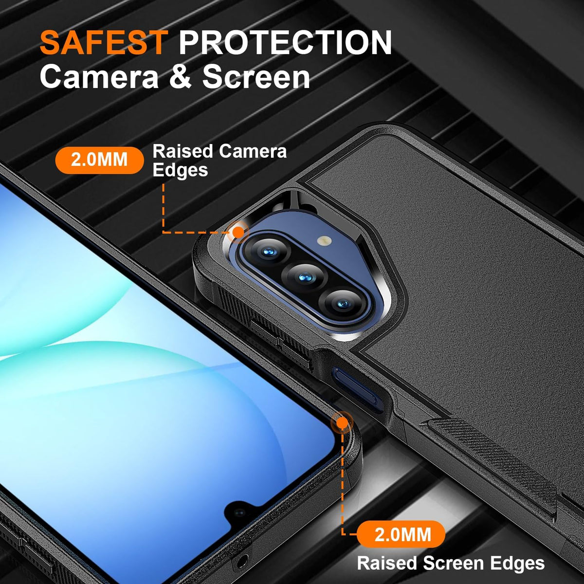 Anti-slip and shockproof phone case for Samsung Galaxy A17 5G