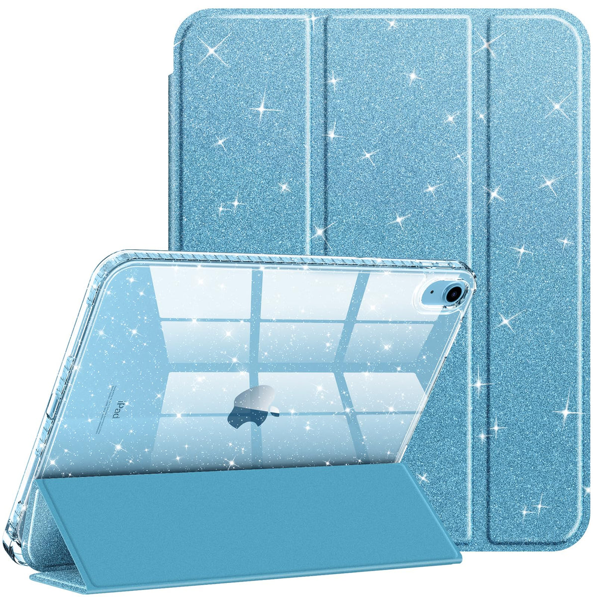Shiny Slim Thin Tablet Case for iPad (A16) 11/10.9-inch