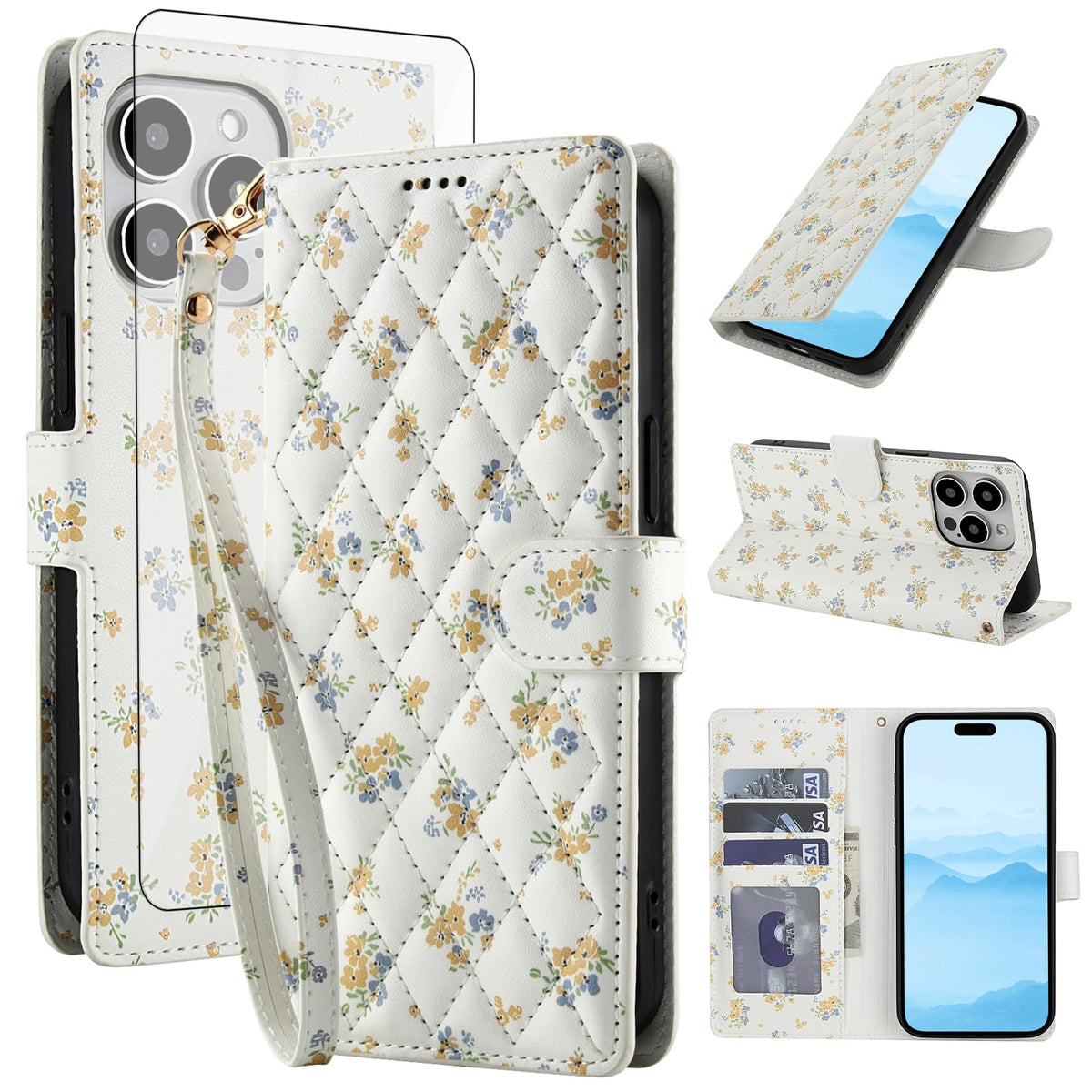 Shock-proof phone case with screen protector for iPhone 17 Pro Max