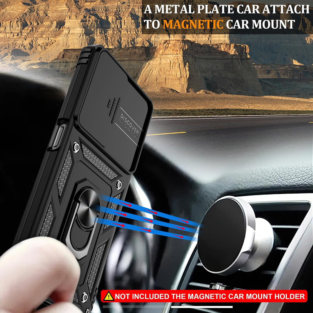 Military-grade shockproof phone case for OnePlus Nord N30 5G