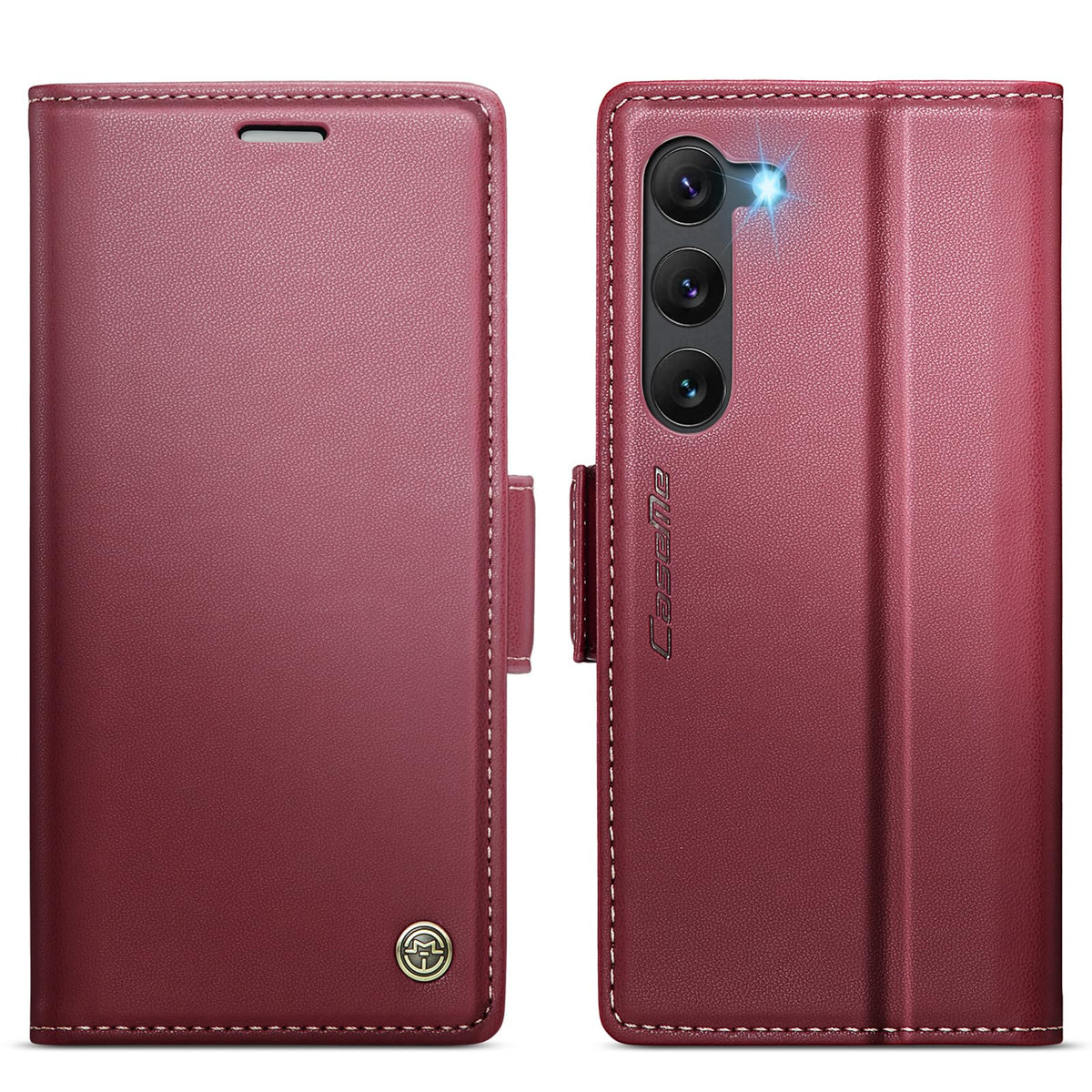 Leather phone case for Samsung Galaxy S23