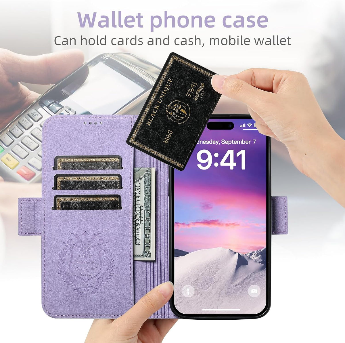 Magnetic PU TPU  Phone Case iPhone 15 Pro Max | MagSafe Shockproof