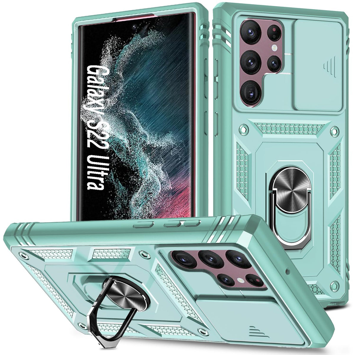 PC+TPU Shockproof  phone case  function for Samsung Galaxy S23 Ultra