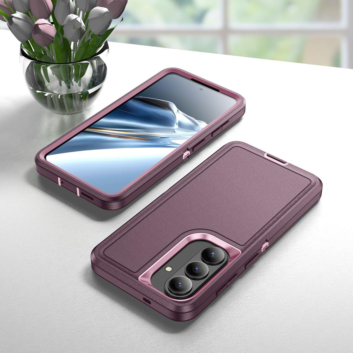 TPU+PC shockproof phone case for Samsung Galaxy S26 Plus