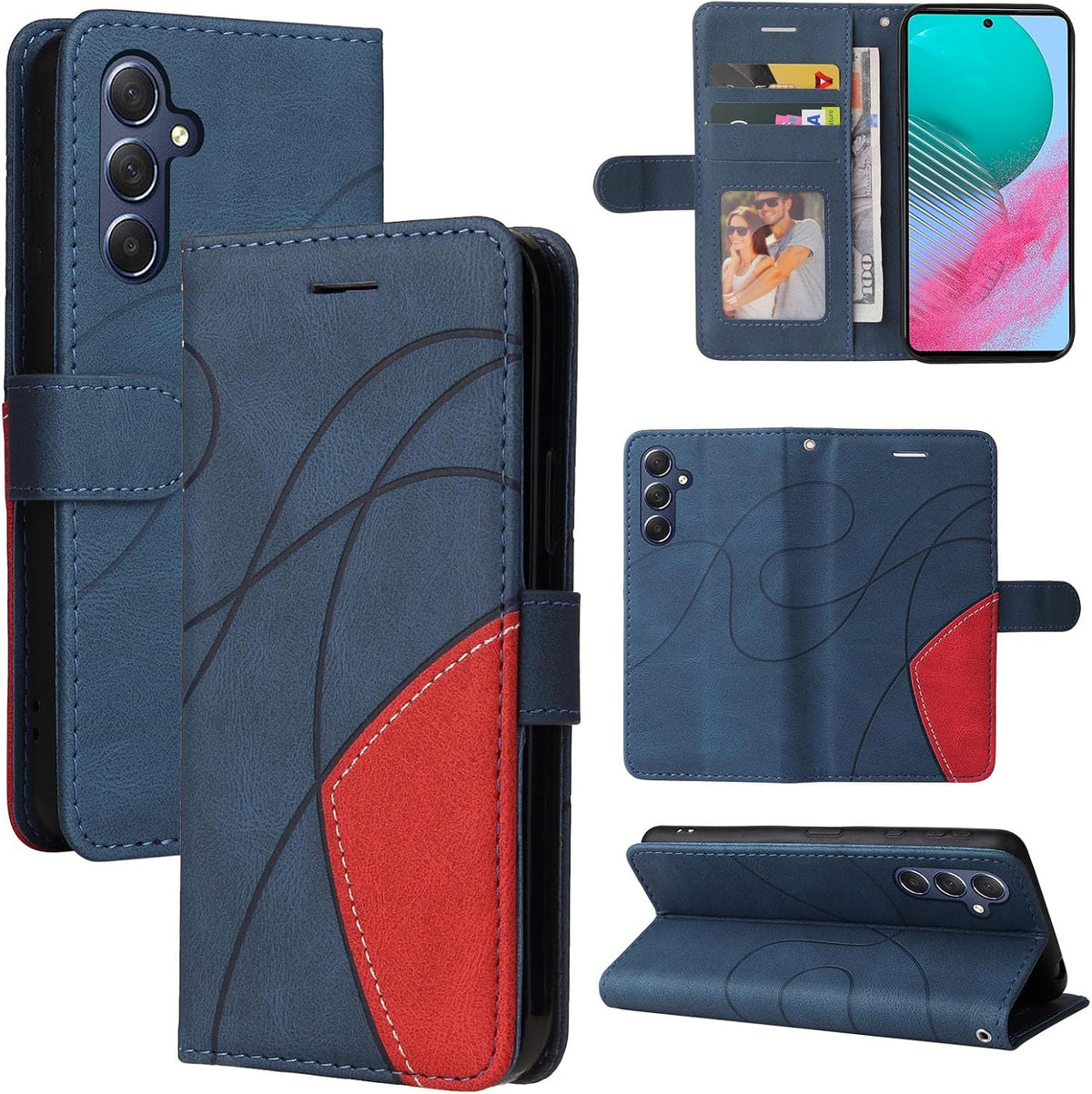 Leather phone case for Samsung A16