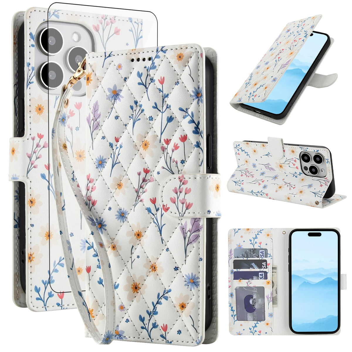Shock-proof phone case with screen protector for iPhone 17 Pro Max